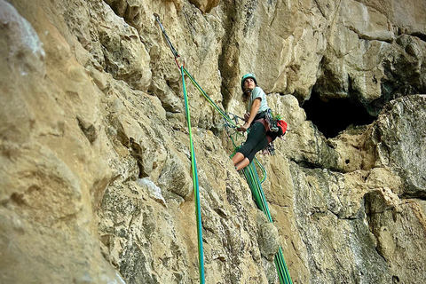Alicante: Guided climbing "Parle" route