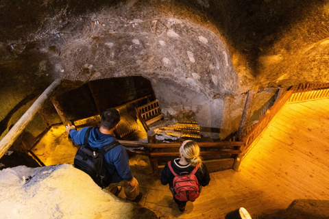 Krakow: Wieliczka Salt Mine Adventure with Guide and Pickup English tour with private transportation