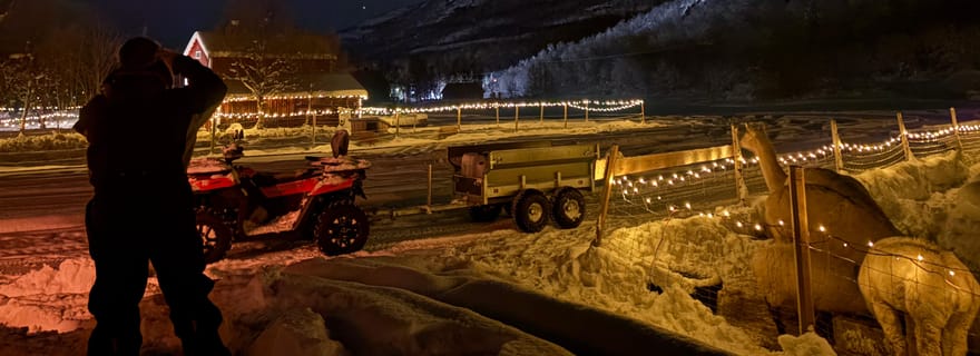 Alta : Aurores boréales, vie à la ferme et soirée arctique chaleureuse