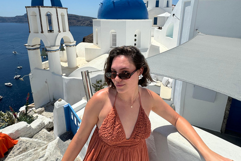 Experiencia privada en Santorini con un conductor-guía localTour privado de 4 horas por Santorini con tu conductor-guía