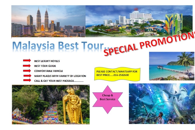 Malaisie : Visite privée personnalisée des points forts de la ville