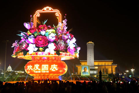 Beijing: Tiananmen Square Flag Lowering Ceremony & City Tour Night Walking Tour Meet at Meeting Point