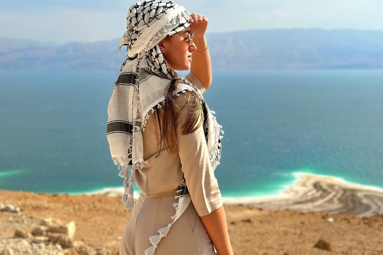 From Amman: Half-Day Tour to Dead Sea Transportation, Resort Entrance Fee, & Lunch