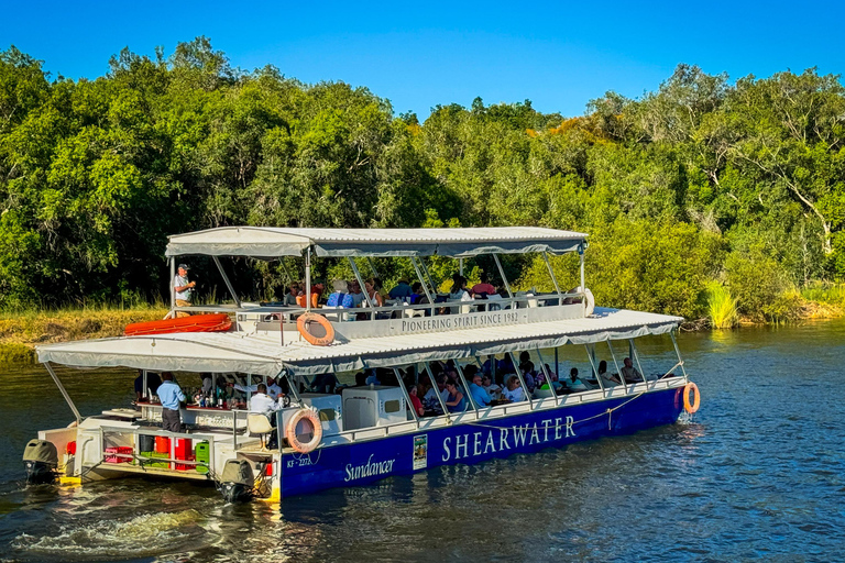 Victoria Watervallen: Cruise bij zonsondergang op de Zambezi rivier