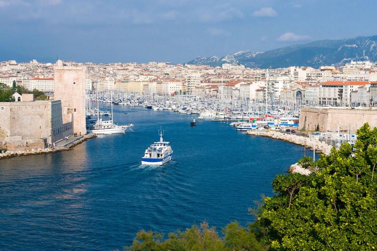 Marseille: Guided Walking Tour with Boat Trip to if Castle ENGLISH Guided Walking Tour with Boat no entrance to Castle