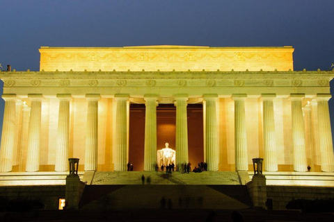 Washington DC: Sightseeing efter mörkrets inbrott under kvällstid