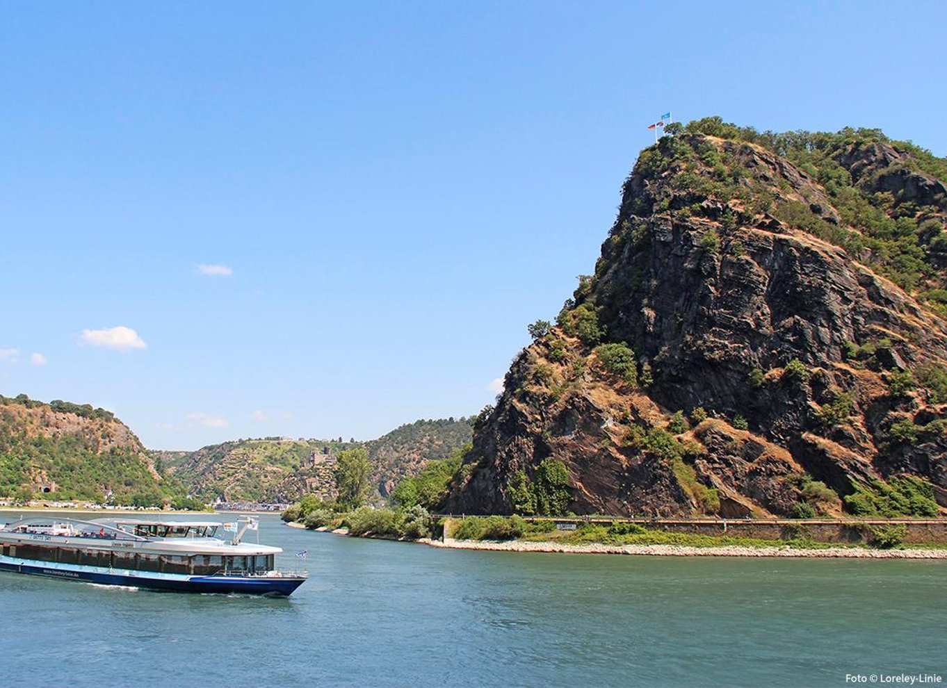 FamilieFun: Rheinschifffahrt med Loreley-Erlebnis + Rodelbahn