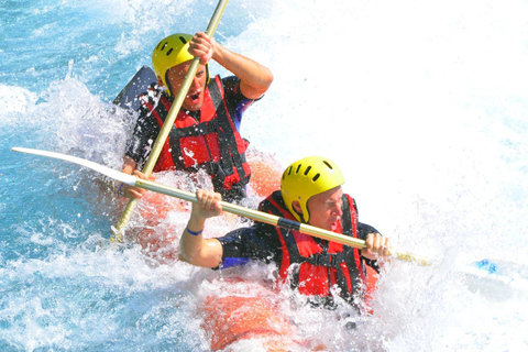 Antalya: Rafting Amazing Combo W/Zipline, 4X4 Quad, Jeep5 em 1 Balsa+Buggy ou Quadriciclo+Zipline+Jipe+Trekking