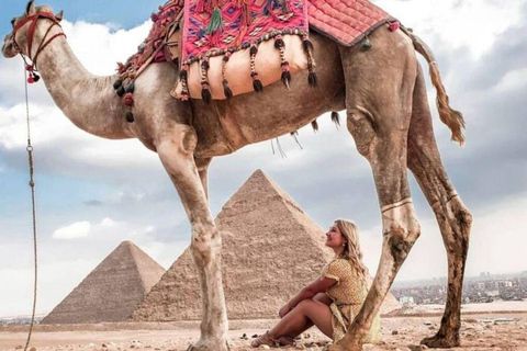 Cairo:Pyramids & ATV & Shopping private tour with Camel ride All included ticket 2