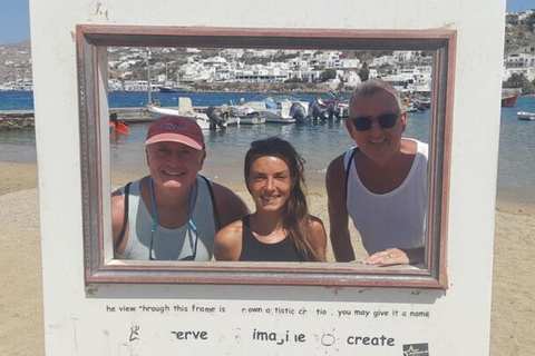 Mykonos en privé : les points forts : La ville, les plages du sud et le village