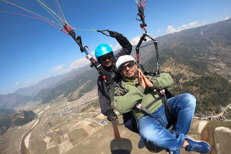 Gleitschirmfliegen in Pokhara mit Fotos und VideosParagliding in Pokhara