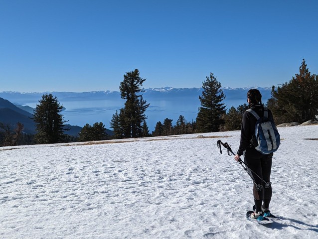 Visit Chickadee Ridge Beginner Snowshoeing Hike in Lake Tahoe, Nevada, USA