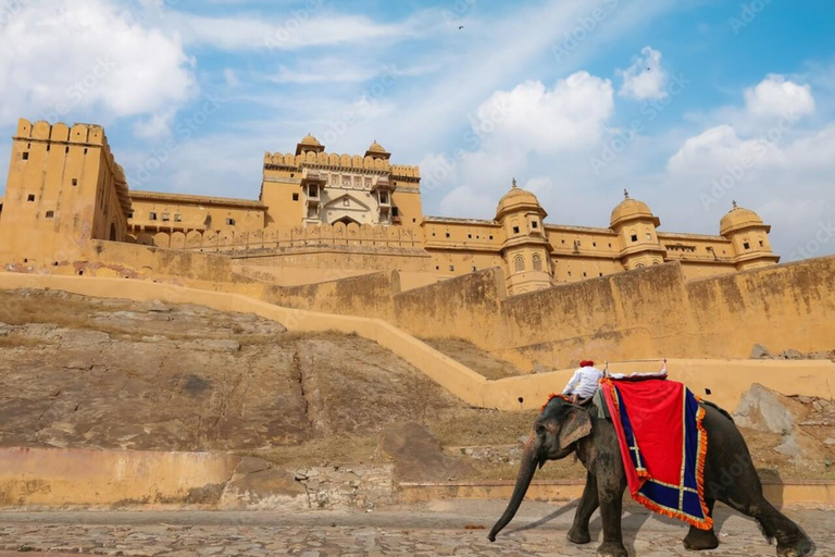 Jaipur: Gamla och nya Jaipur Dagsutflykt med bil + guide