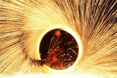 From Marrakech: Agafay Desert Dinner and Fire Show