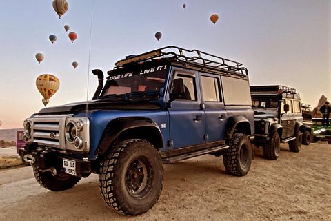 From Cappadocia: Jeep Safari (Per Person) Cappadocia Jeep Safari - Sunrise tour