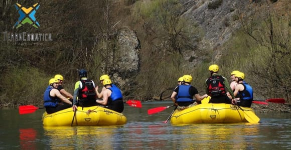 Mrežnica: Rafting/Kajakfahren unten Teil