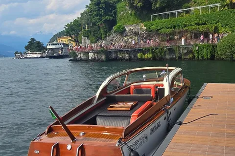 Como: excursión compartida de 1 hora en barco de madera