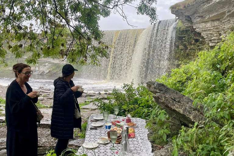 Au départ de Tallinn : Chute d&#039;eau de Jägala et pique-nique