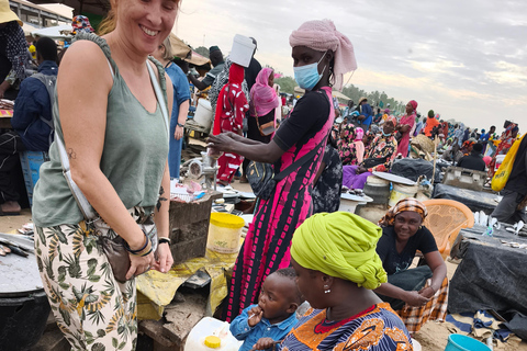 Dakar: Market Tour, Fishermen, and Somone Lagoon Cruise