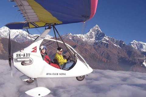 Pokhara: 15 Minutes Ultralight Glider Flight Experience