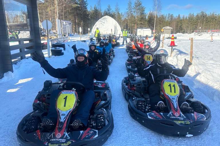 Rovaniemi: Ice Karting Experience