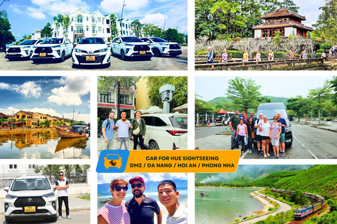 Hue Tailored Sightseeing Day Trip-Private Chauffeur Service Option 1: Visit 2 Sites