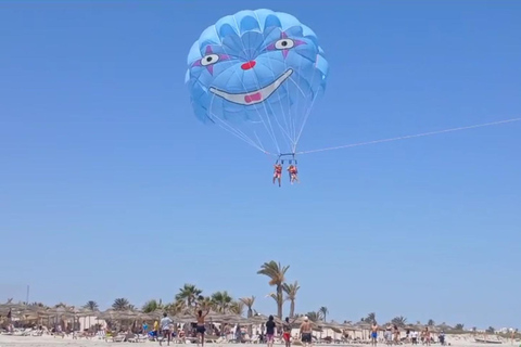 Parachutisme Ascensionnel avec vue Panoramique de Djerba