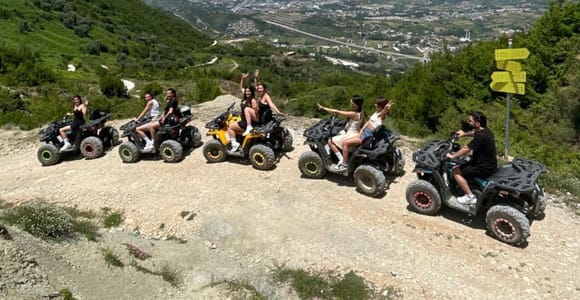 Tirana: Guided Quad Biking Tour