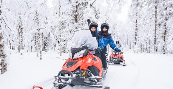 Rovaniemi: Easy Snowmobile Safari