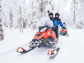 Łatwe safari na skuterach śnieżnych