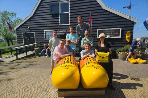 Zaanse Schans: Wycieczka rowerowa z wiatrakami i serem