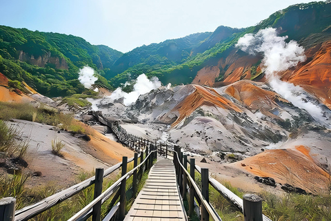 Hokkaido, Sappro, Noboribetsu e Lago Toya | Tour di un giorno