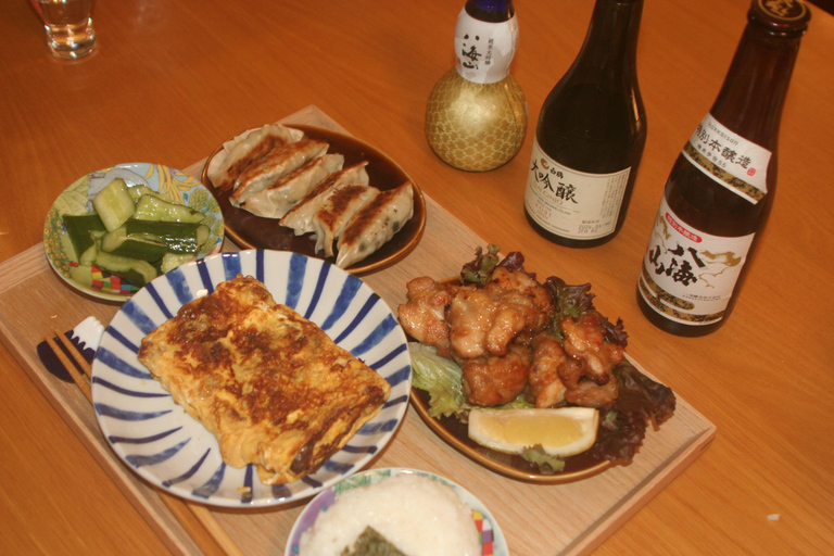 Osaka: Japanese Home Cooking Class with Sake Osaka: Japanese Home Cooking Class with Sake
