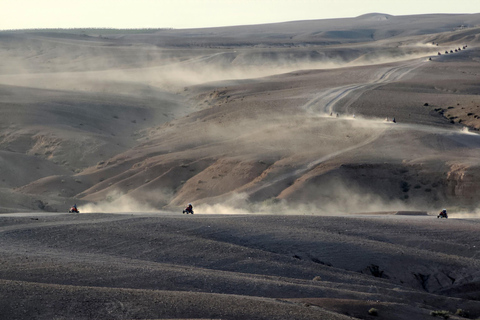 Marrakech Desert: Pool, Quad Biking, Sunset Dinner Fire Show