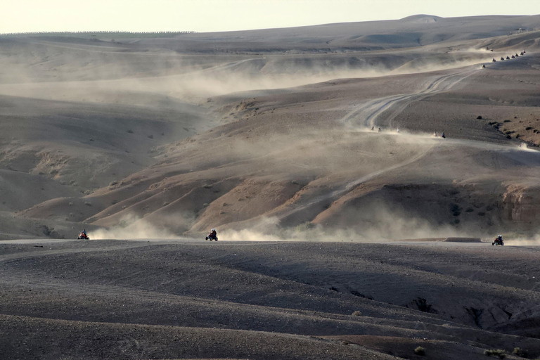 Marrakech Desert: Pool, Quad Biking, Sunset Dinner Fire Show