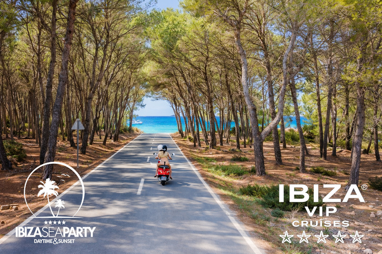 Ibiza: Formentera VIP Boat Paella, BBQ, OpenBar, DJ & Sunset BASIC TICKET with 5h Open Bar & Breakfast