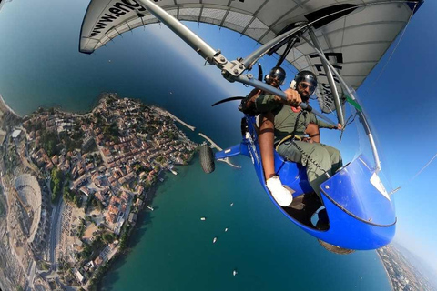 Side & Manavgat: Microlight Flight Experience 10-minute flight over Sorgun Titreyen Lake