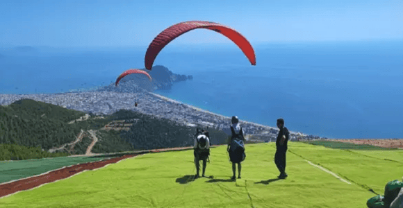 Paragliding in Alanya – Flight over the Turkish Riviera
