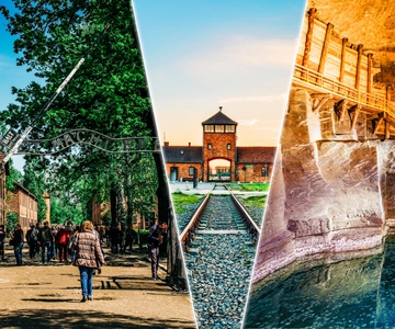 Krakow: Auschwitz & Wieliczka Salt Mine Guided Day Tour