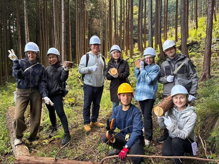 Ecotourism and Woodcraft with a Mountain Artist Near Tokyo