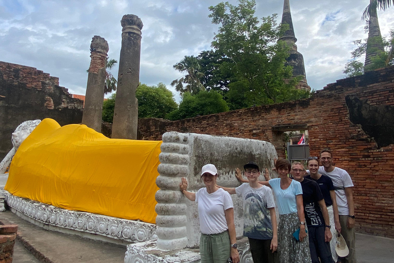 Bangkok : excursion d&#039;une journée à Ayutthaya avec croisière en bateau et déjeunerBangkok : excursion d&#039;une journée à Ayutthaya avec croisière et déjeuner inclus