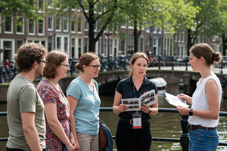 Amsterdam: Anne Frank Walking Tour (French)