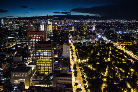 Mexico : Visite en bus nocturneVisite du Zócalo