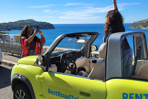 Au départ de Nice : Visite guidée de Monaco et Eze en décapotable électriqueSUV N°2 Nice Monaco Eze Nice en décapotable électrique