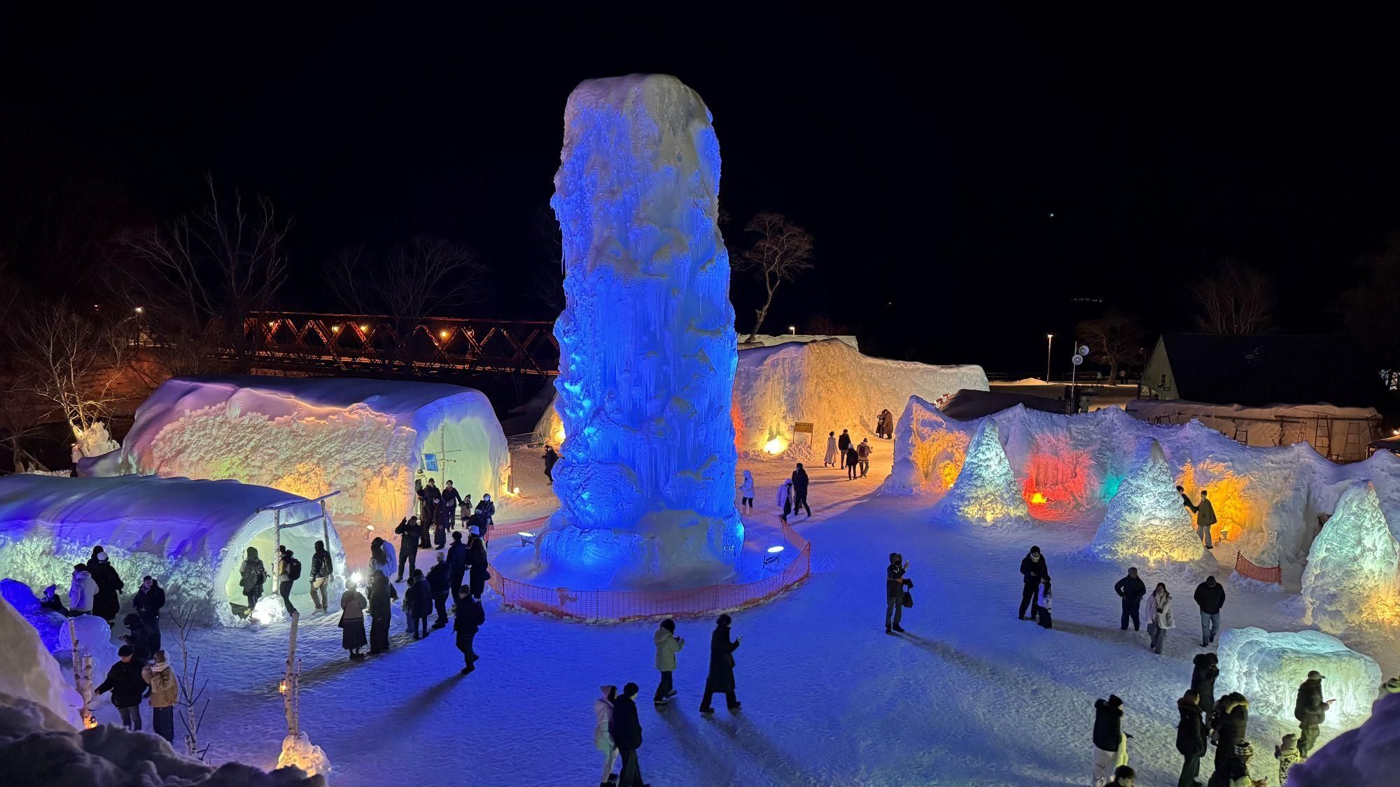 Hokkaido│Eismuseum am Shikotsu-See – Hyoto-Festival-Bus