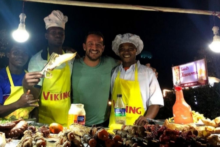 Zanzíbar: Visita nocturna al mercado de comida de Stone Town