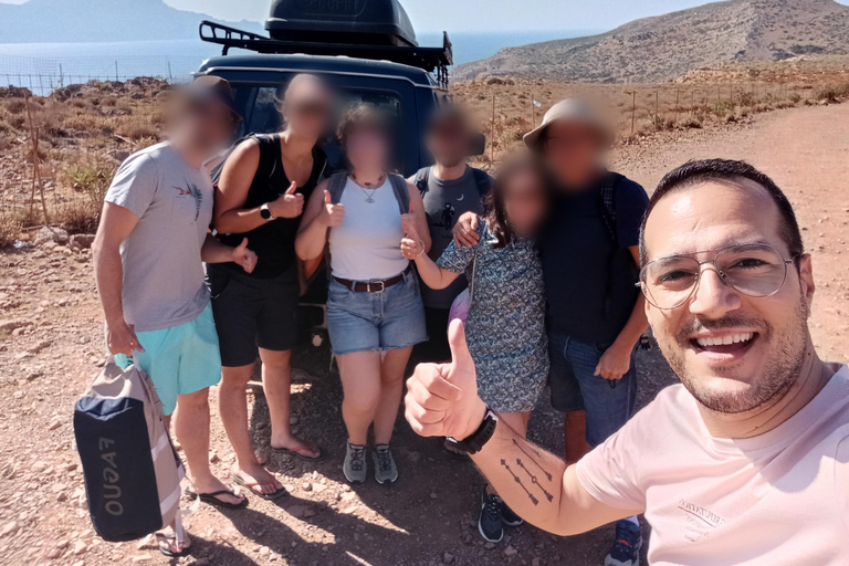 خانيا: جولة سفاري جيب بالوس 4 × 4 من كيساموس