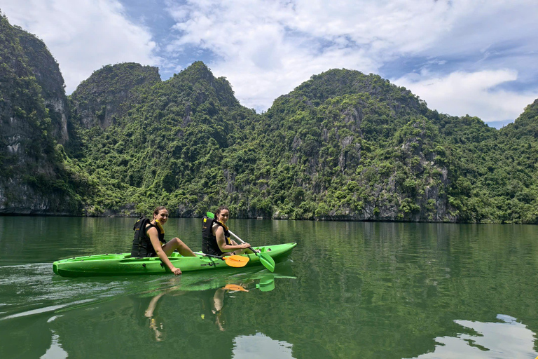 Hanoi/Cat Ba: Lan Ha Bay tour & transfer to Ninh Binh 1 day Pick up and drop off Hanoi