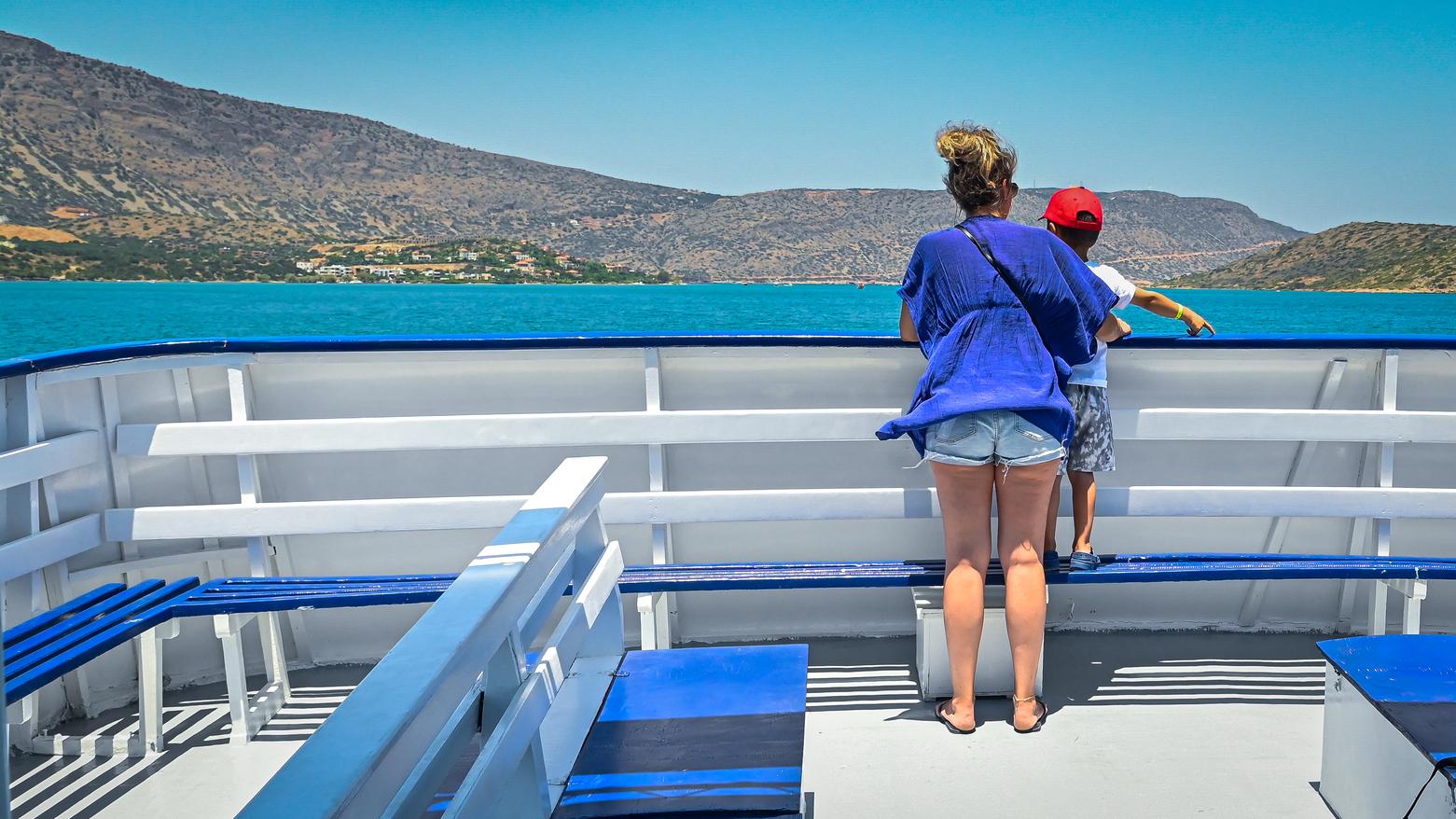 Kreta: Bootsfahrt nach Spinalonga und zum Kolokytha Strand