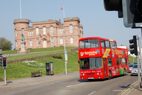 Inverness: Tour en autobús turístico con paradas libresTour en autobús turístico Hop-On Hop-Off de 24 horas - Ruta Roja